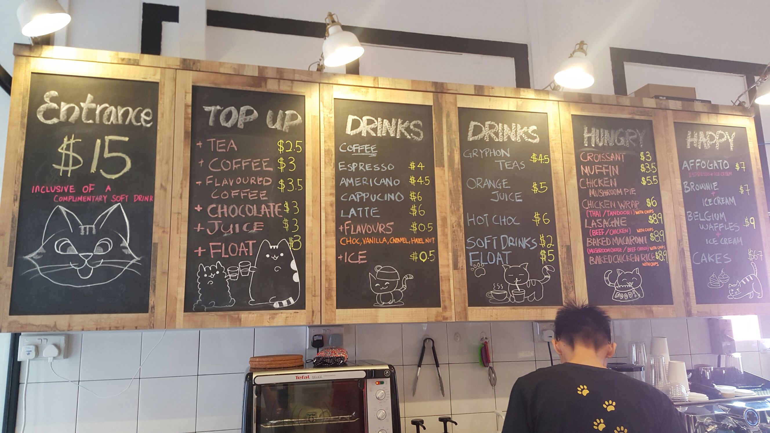 Review of The Cat  Cafe  Bugis Singapore  nomaddicted